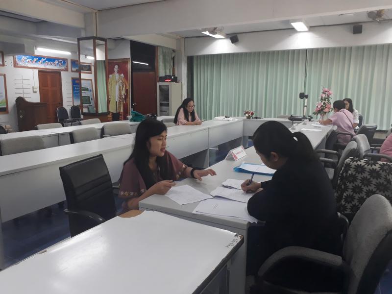 4. การตรวจสอบและประเมินผลการควบคุมภายใน ประจำปีงบประมาณ พ.ศ.2561 วันที่ 13 พฤศจิกายน 2561 ณ ห้องประชุมสักทอง อาคาร 1 ชั้น 2